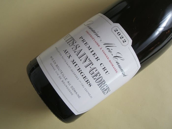 ニュイ・サン・ジョルジュ 1級 オー・ミュルジュ 2022年 ドメーヌ・メオ・カミュゼ