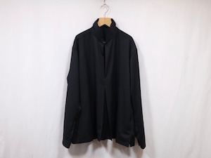 WHOWHAT” HIDDEN FOLD SHIRT PULLOVER BLACK”