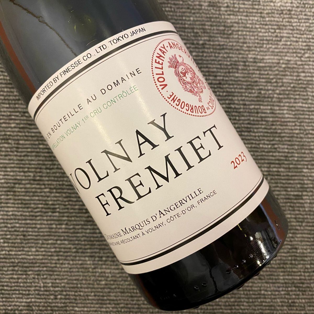 2023年 ヴォルネイ プルミエ・クリュ フレミエ / マルキ・ダンジェルヴィル