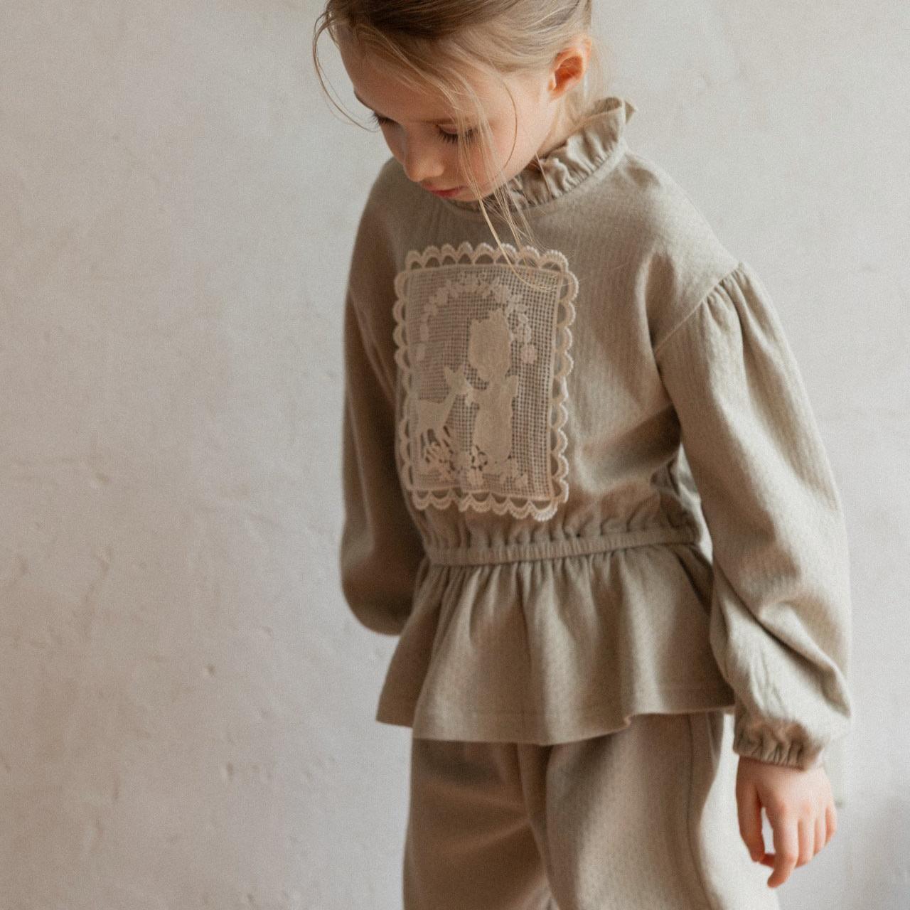 【2点送料無料】«予約»«perrobebe» ステラセットアップ 2colors