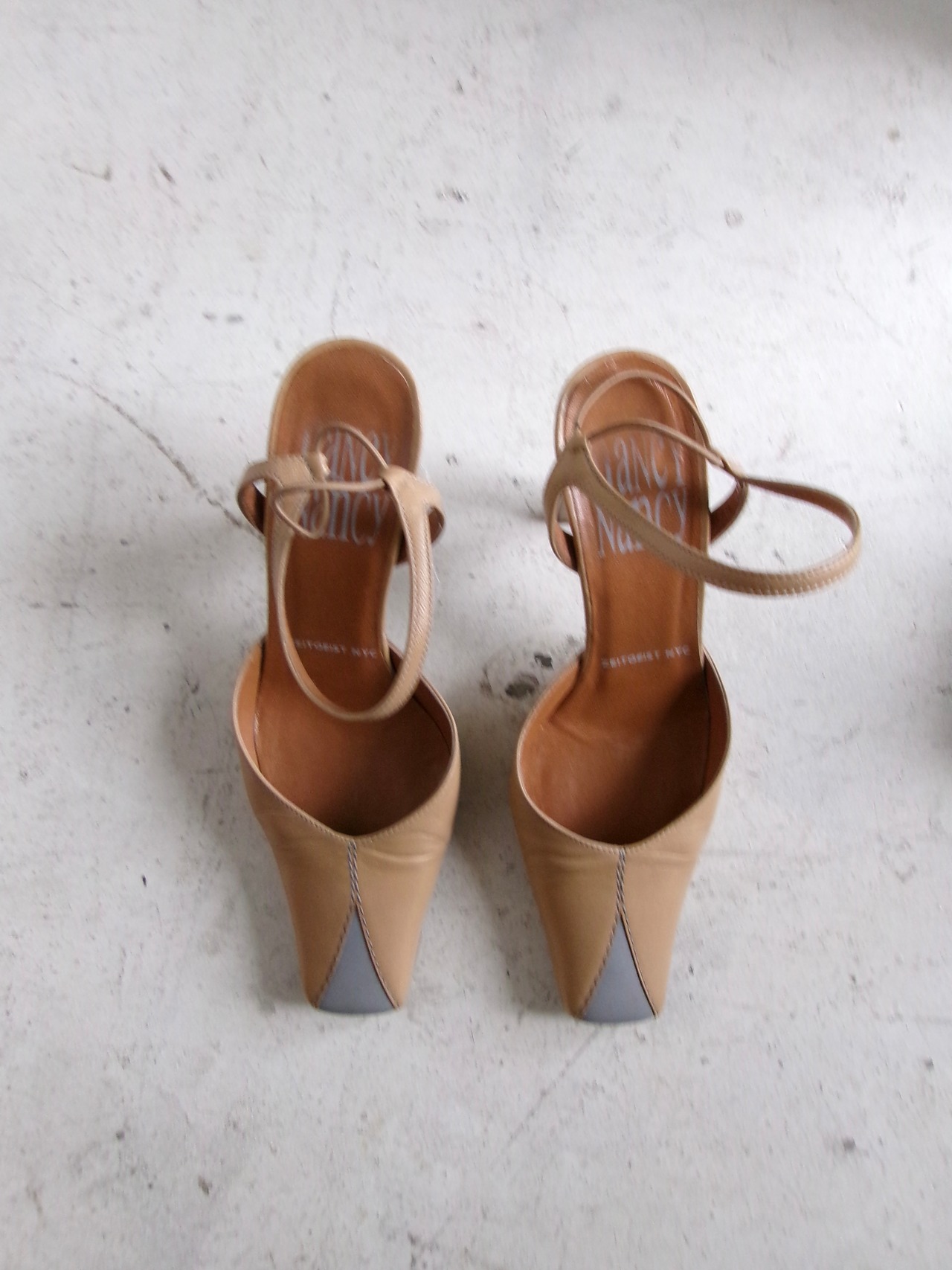 “NANCY NANCY” lather mules Made in Italy | レザーハイヒールミュール メイドインイタリア