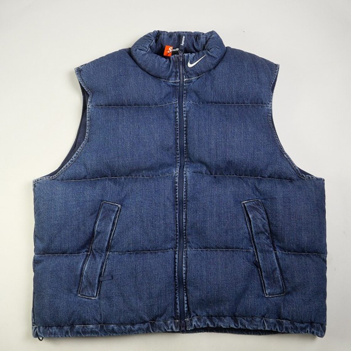 Size【XL】 SUPREME シュプリーム ×NIKE 24SS Denim Puffer Vest 