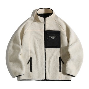 [FILLUMINATE] Unisex Fleece Zip Up Jacket-Ivory 正規品  韓国 ブランド フリース ジャケット