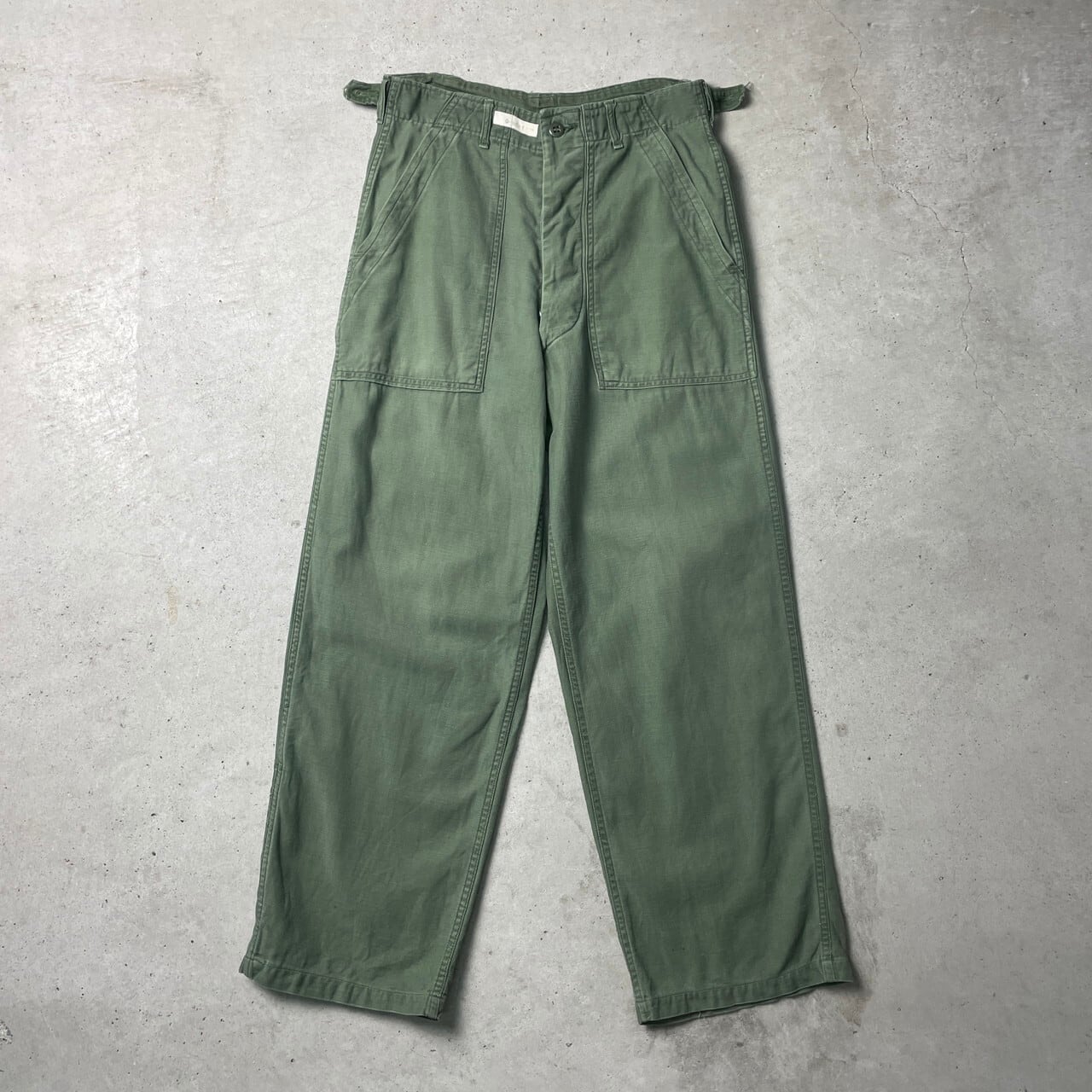 64年納品 60年代 U.S.ARMY 米軍実品 ベイカーパンツ ミリタリーパンツ 