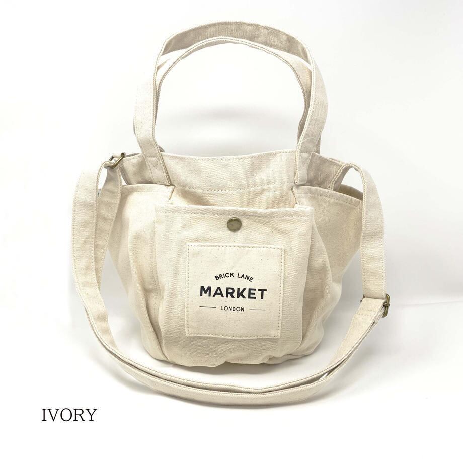 JOUET (ジョエット) スモール マーケット オーバー ポケット トート アイボリー J5921