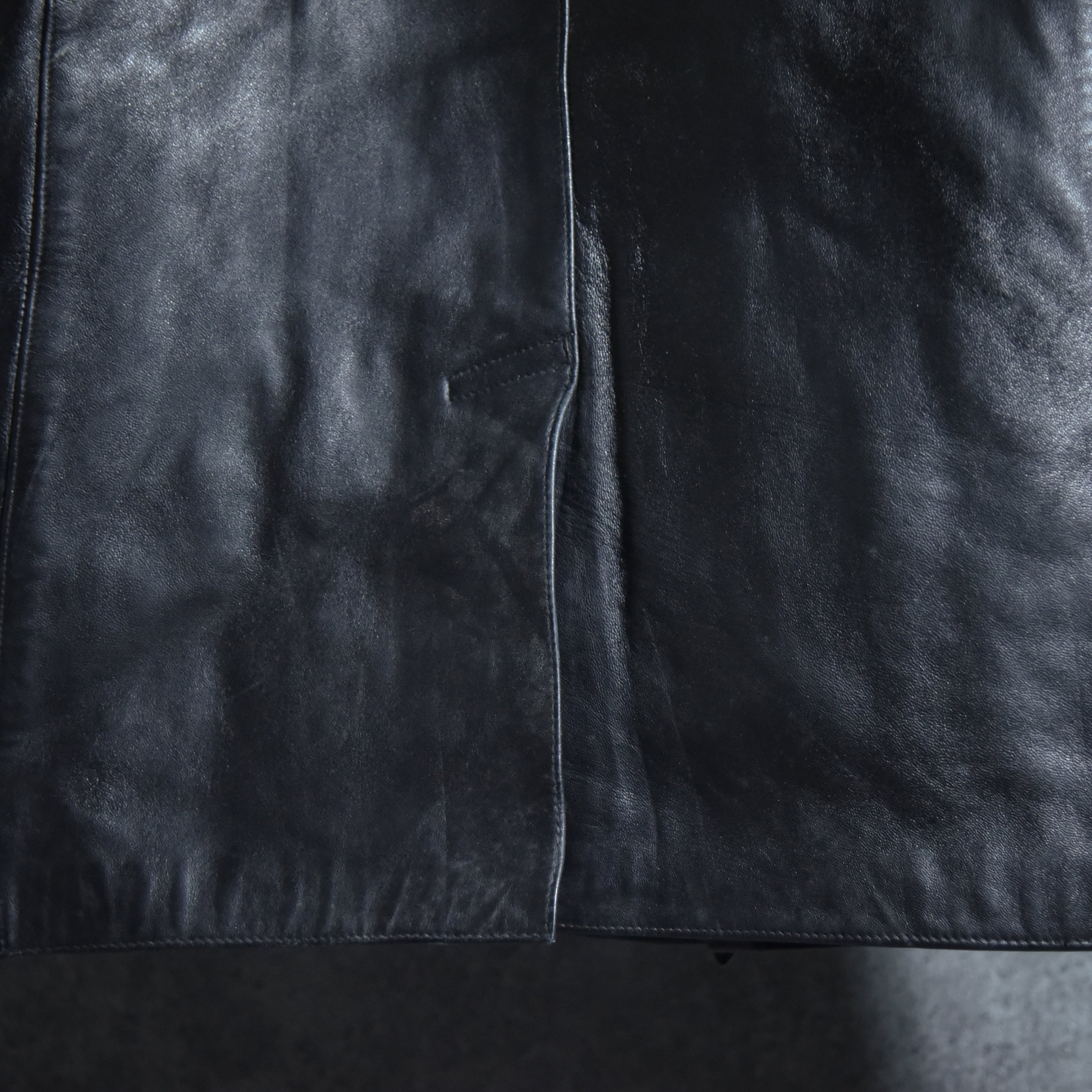 80s French Army Leather Motorcycle Cort フランス軍 レザー モーター