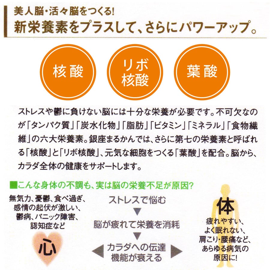 銀座まるかんパニウツ元気送料無料 脳に栄養！