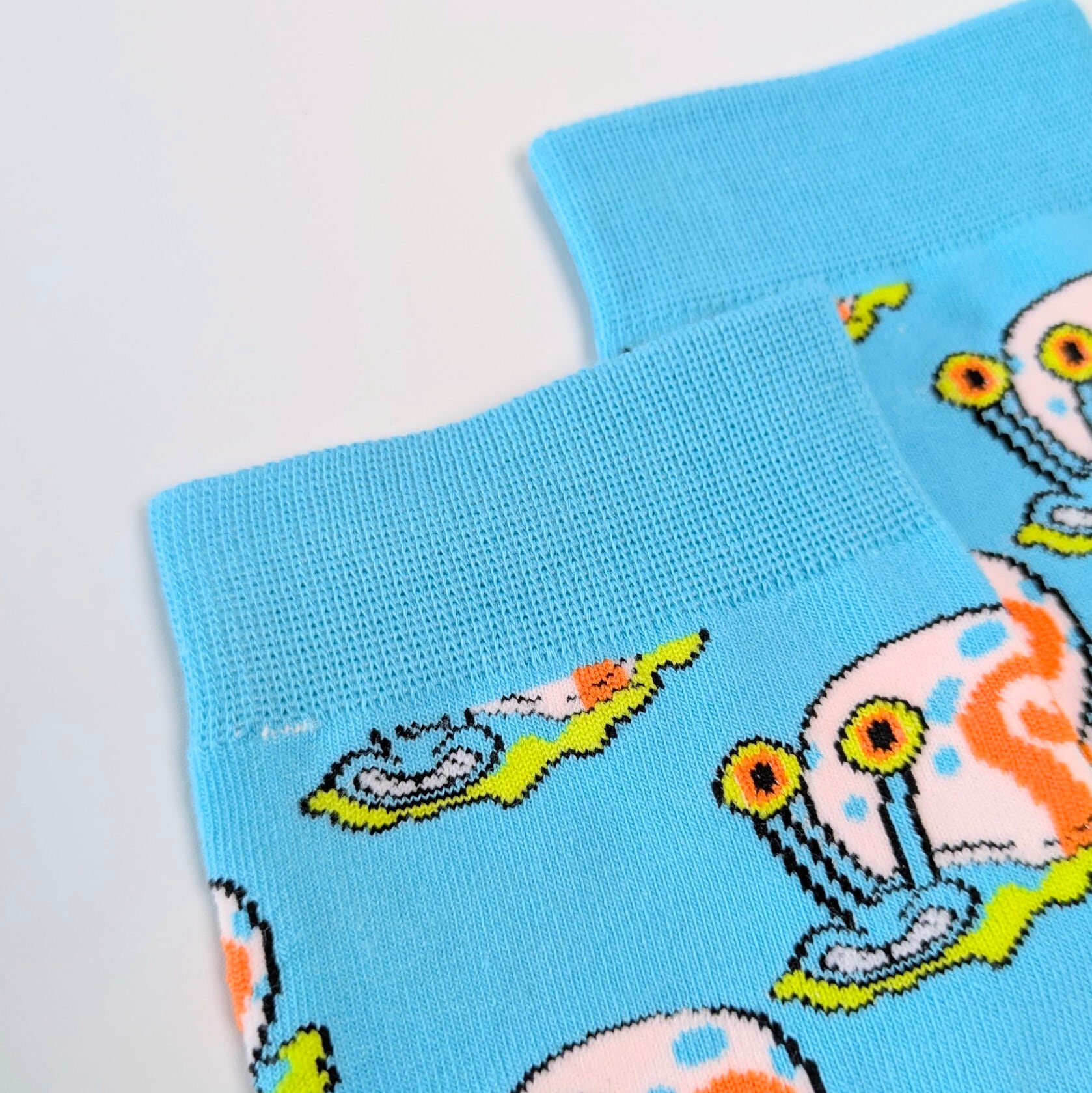 ♧【 crew socks / クルーソックス 】SpongeBob SquarePants ( スポンジボブ ) / ゲイリー 靴下 / ソックス〚アメリカン雑貨 アメトイ〛