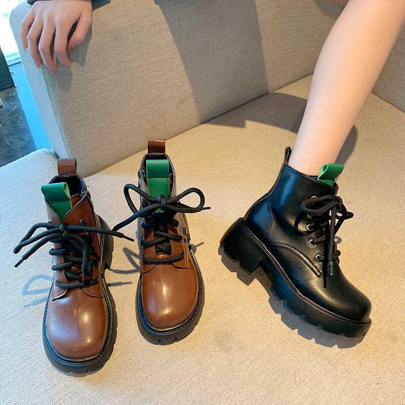 スタンダードショートブーツオータム レトロ 靴 シューズ 秋物 部族の婦人靴80711074922
