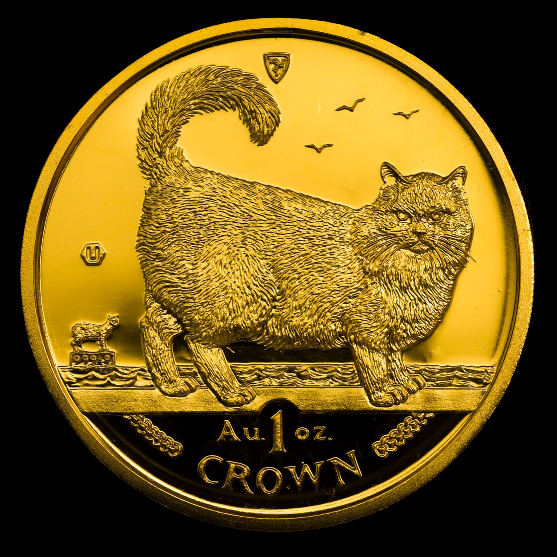 NGC MS66】マン島 キャットコイン1998年 1オンス金貨 | Pay ID