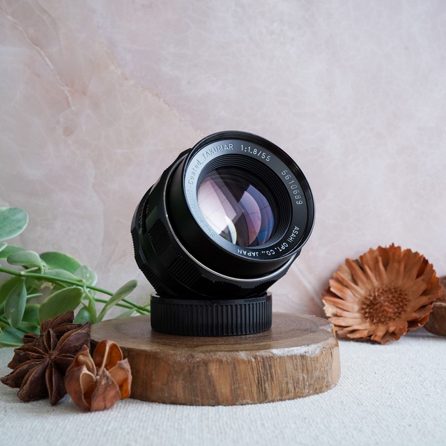 【美品】Super-Multi-Coated Takumar 55mm f1.8　オールドレンズ 　タクマー後期の銘玉