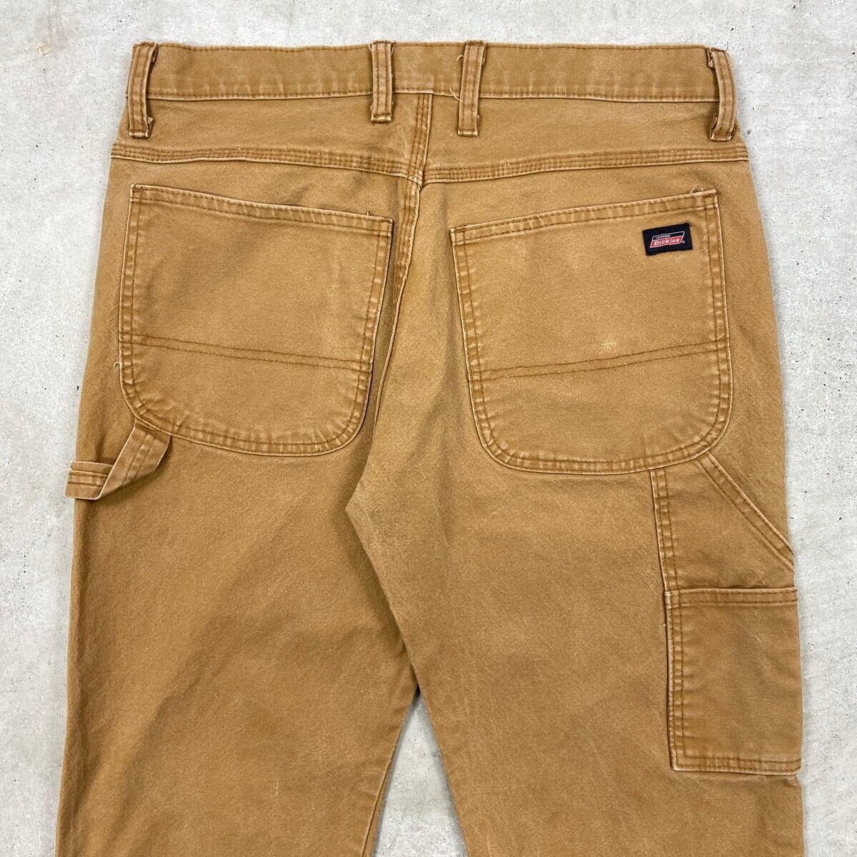 GENUINE Dickies ディッキーズ ダック地 ペインターパンツ メンズW32