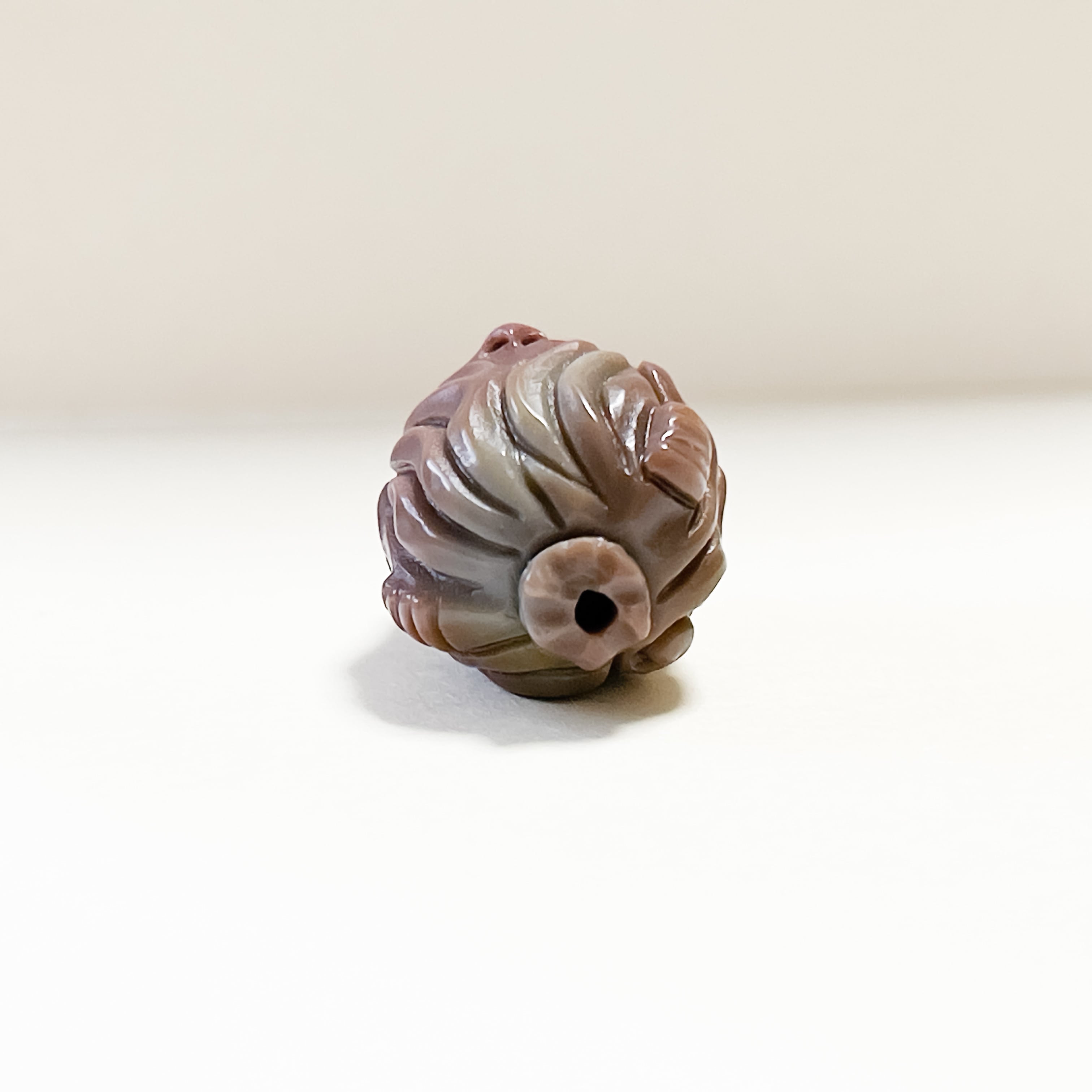 アラシャン瑪瑙 人魚彫刻ビーズ - 小さな海の祈り | arashando