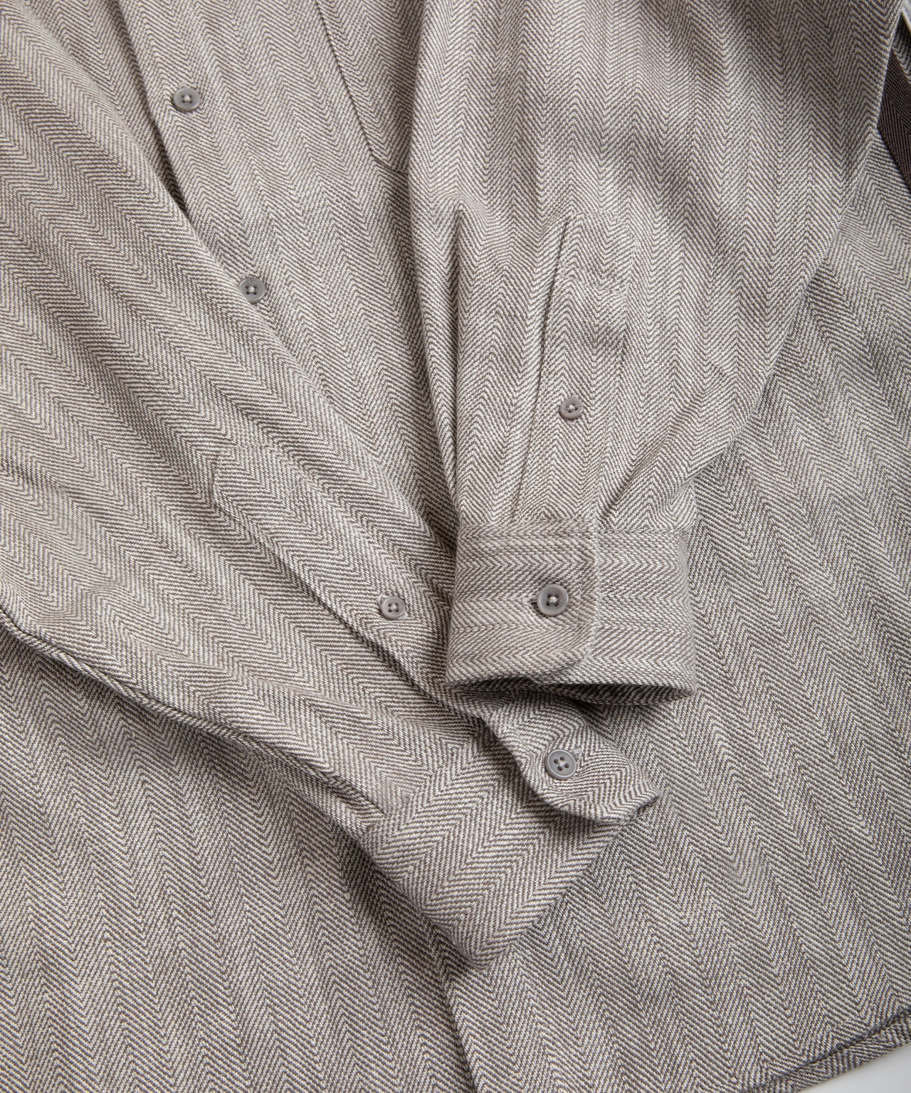 【SUNS】HERRINGBONE RESORT RELAX SHIRTS［RSS011］