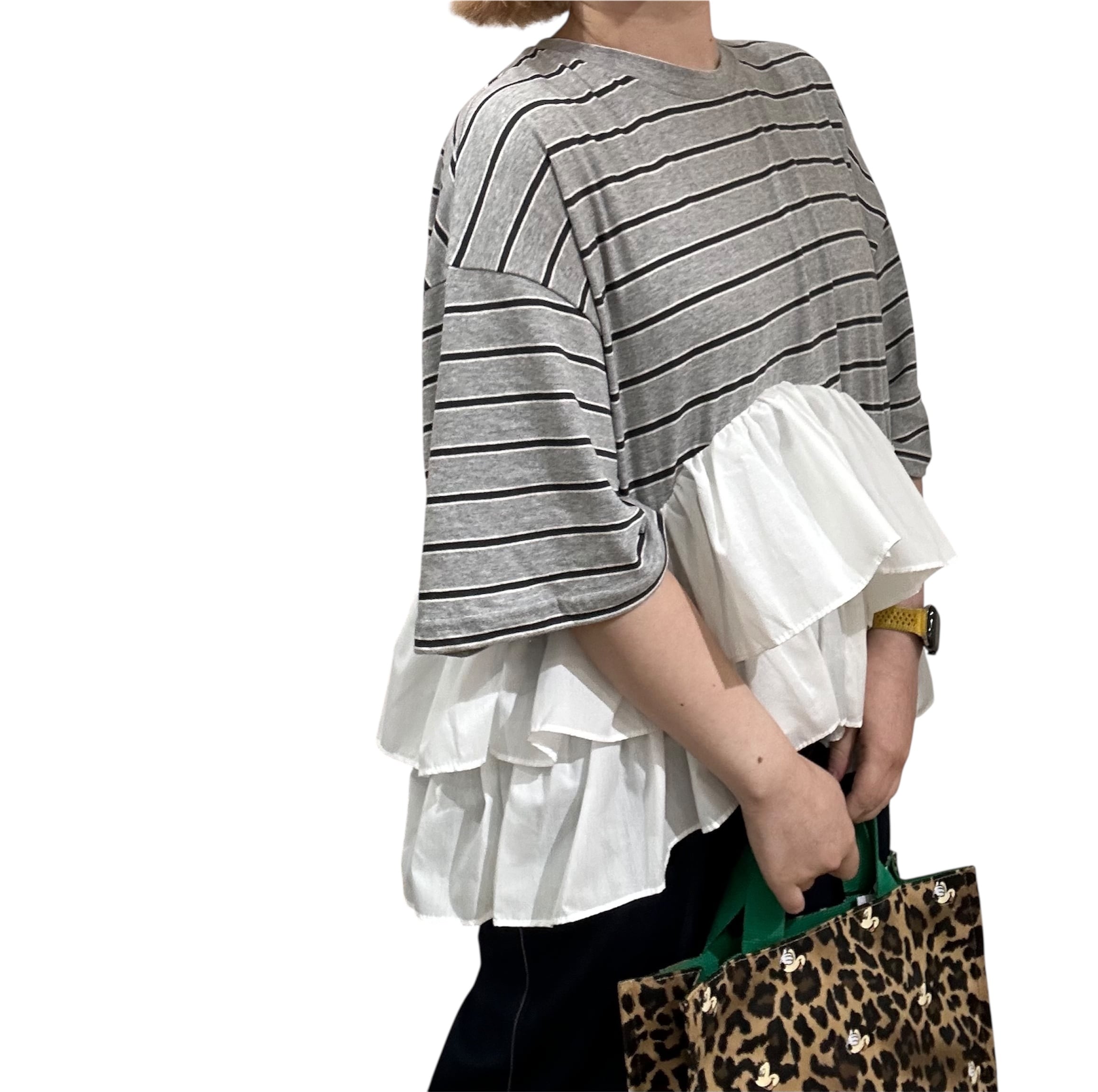 T412(2色) ドッキングTシャツ T412(2色) ドッキングTシャツ