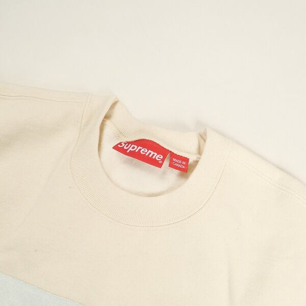 Supreme Aerial Crewneck Natural サイズS