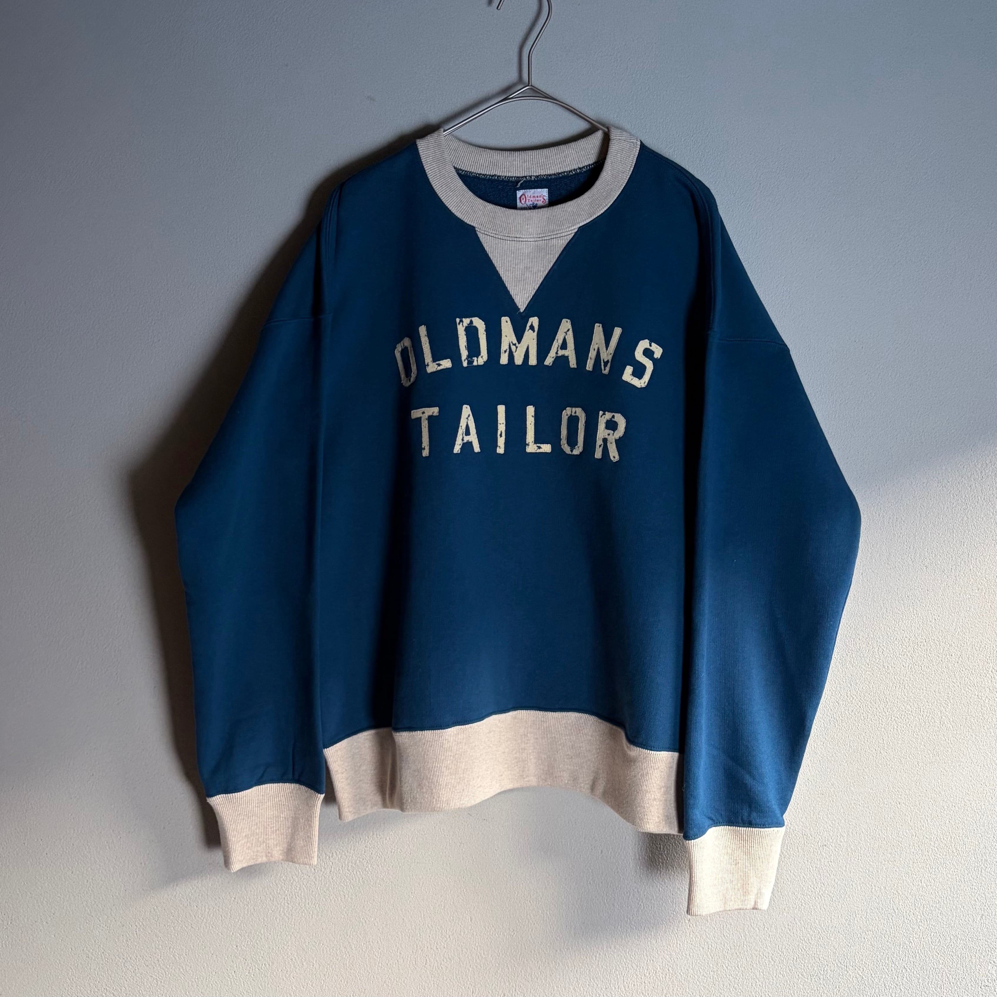 OLDMANS TAILOR オールドマンズテーラー ネイビー スウェット 42