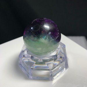  スフィア　バイカラー　フローライト