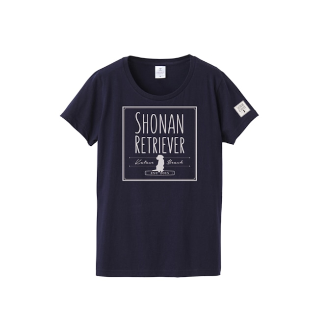 SR-016-NV：スタンダードTシャツ 4.7oz （スクエアロゴ）（ネイビー）