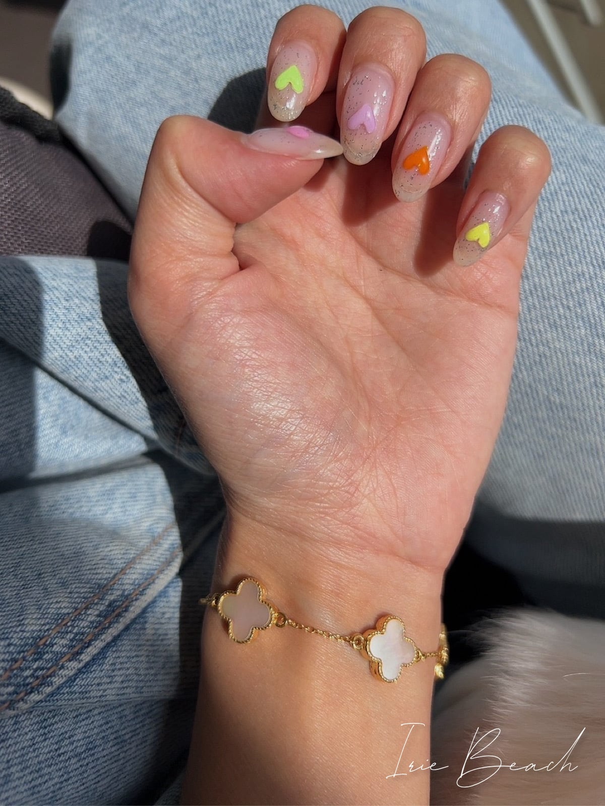 shell clover bracelet | IRIEBEACH