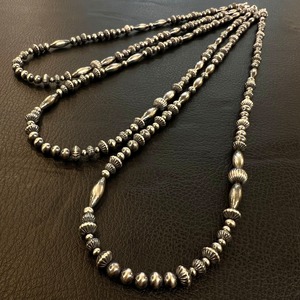 ブライト（Bright）ネックレス（Wave All Silver) 55cm