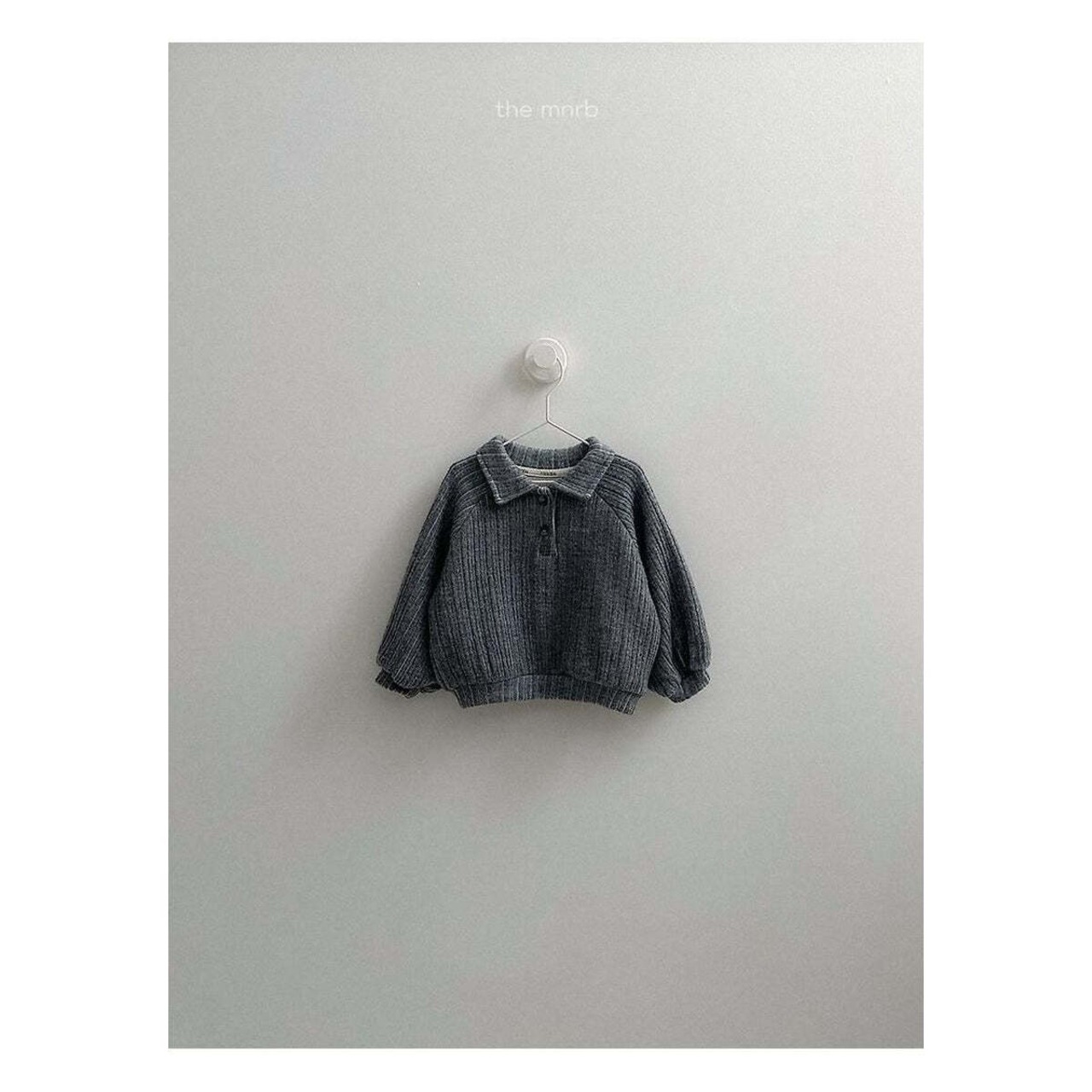 【取寄】minirobe ボーイカラーのスウェット｜冬服｜韓国子供服