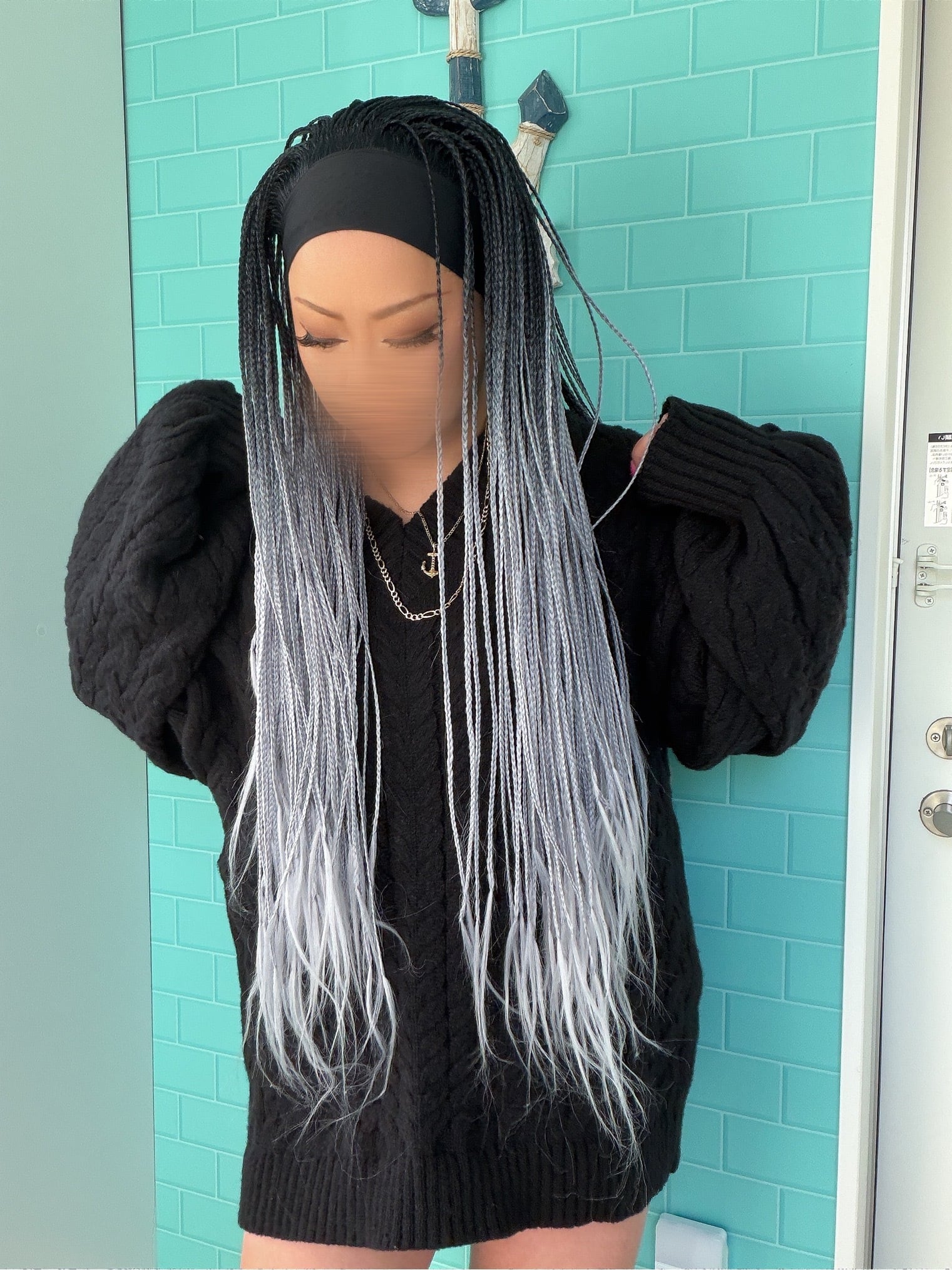 派手2色有り☆ヘアバンド一体型ブレイズウィッグ | PEKOPON☆WIG