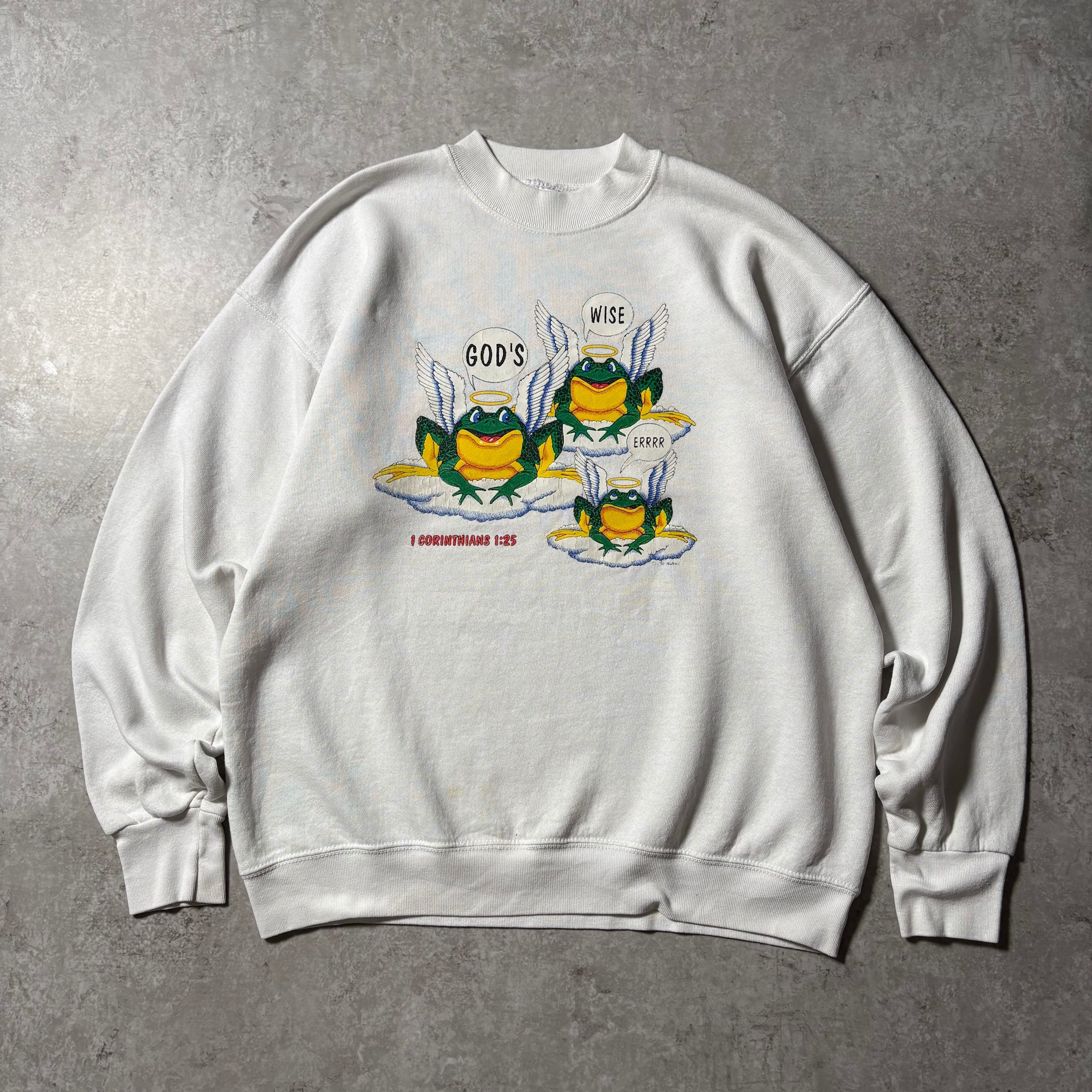 1990s~2000s "Budweiser Frog Parody" Sweat