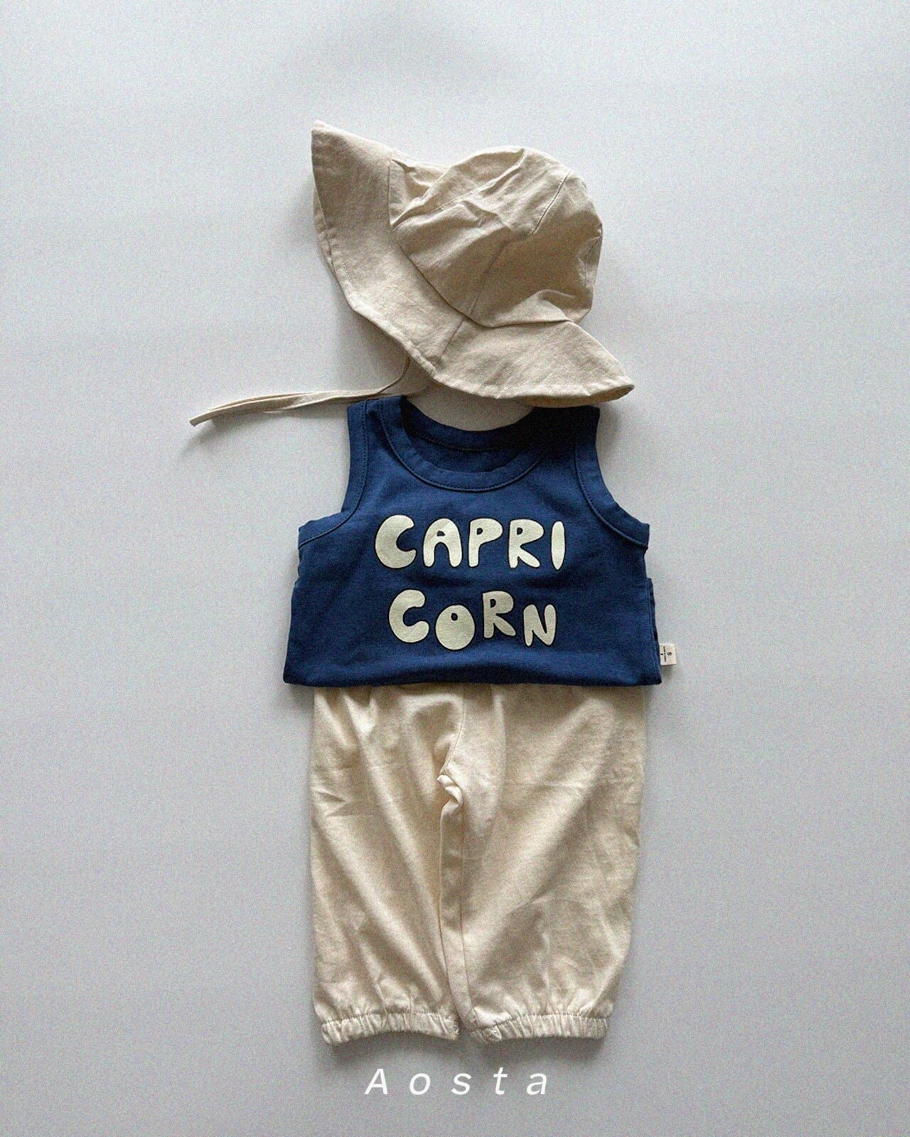 【在庫あり】韓国子供服 / AOSTA / Capricorn String T / ノースリーブ *L*