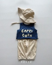 【在庫あり】韓国子供服 / AOSTA / Capricorn String T / ノースリーブ *L*