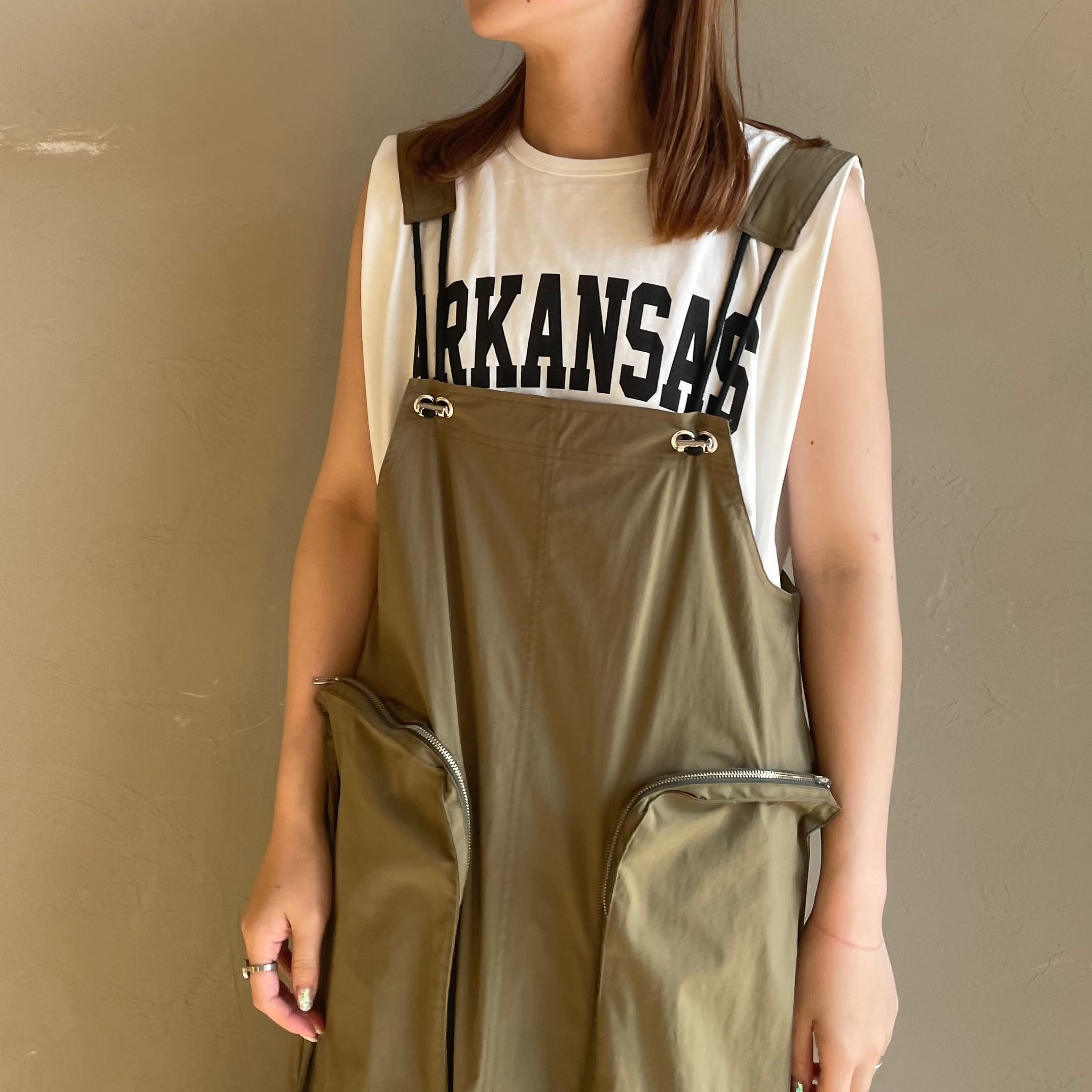 ノースリーブトップス ボックスシルエットノースリーブトップス | valance 福井｜レディース