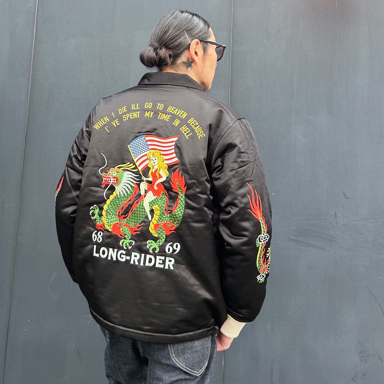 WESTRIDE【ウエストライド】LONG RIDER SOUVENIR JACKET (Reversible 