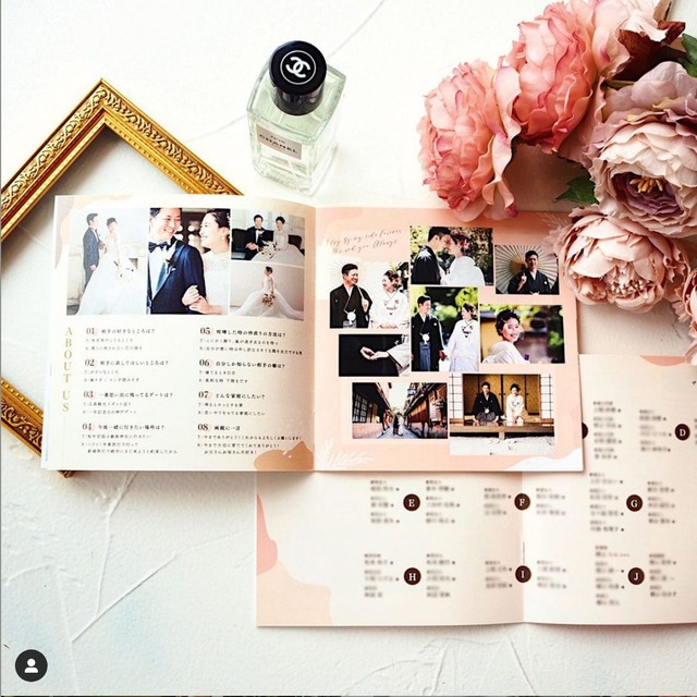 プロフィールブック フルオーダー_N0.0013 | Cuchunmyu ｜ Wedding Item Design powered by BASE