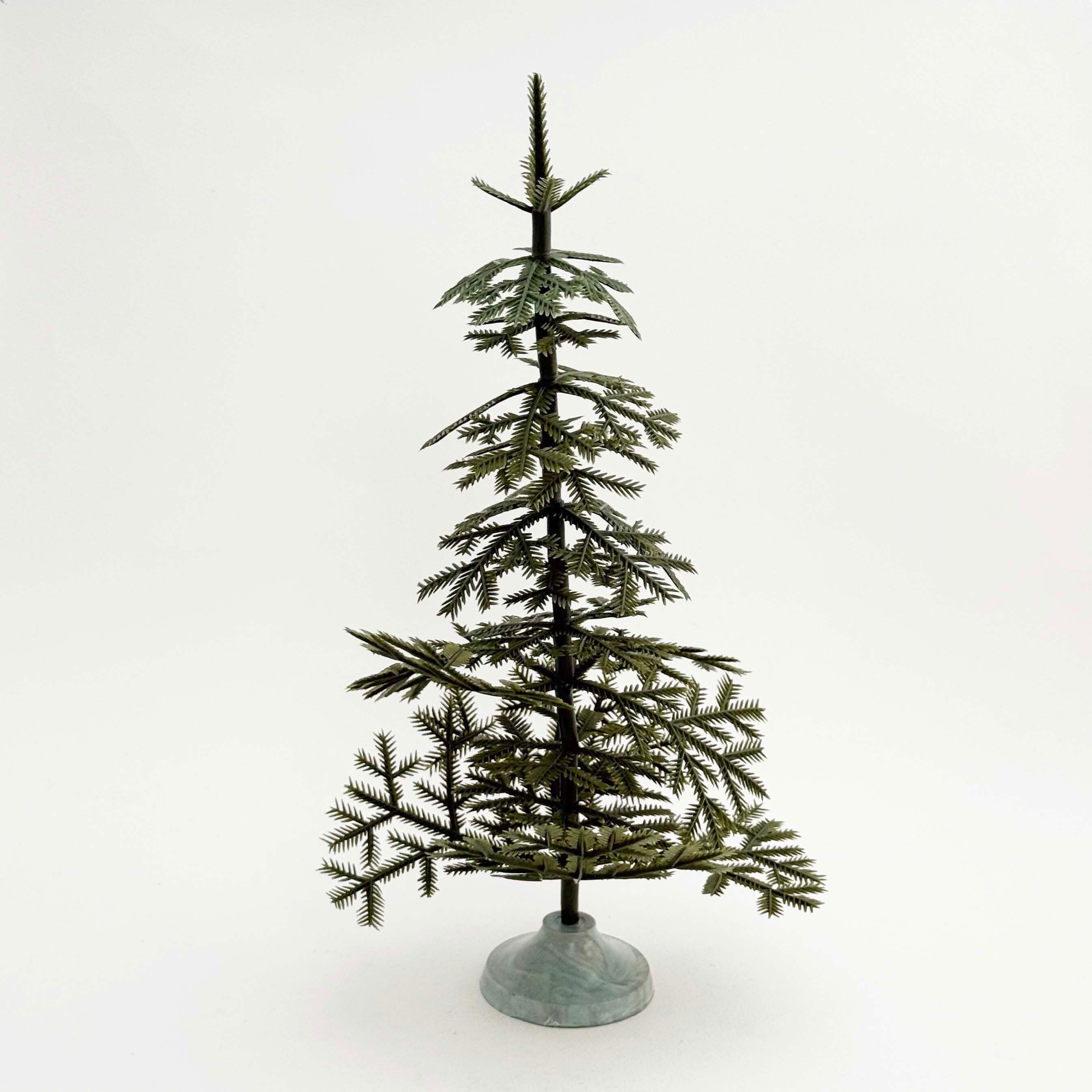 ソ連時代のヴィンテージ・クリスマスツリー(ミニチュアオーナメント付)