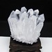 水晶 クラスター 水晶 原石 台座付属 一点物 おまかせ便 182-8633