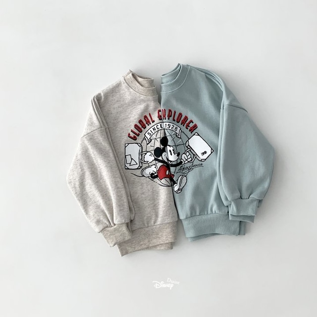 【取寄】dsaint|global mickey sweatshirt|グローバルミッキースウェット|5-17|kids&jr|26 spring
