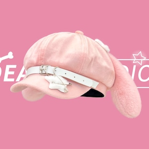 ゆめかわ♡全4カラー わんちゃんキャスケット komono15 ゆめかわ♡全4カラー わんちゃんキャスケット komono15