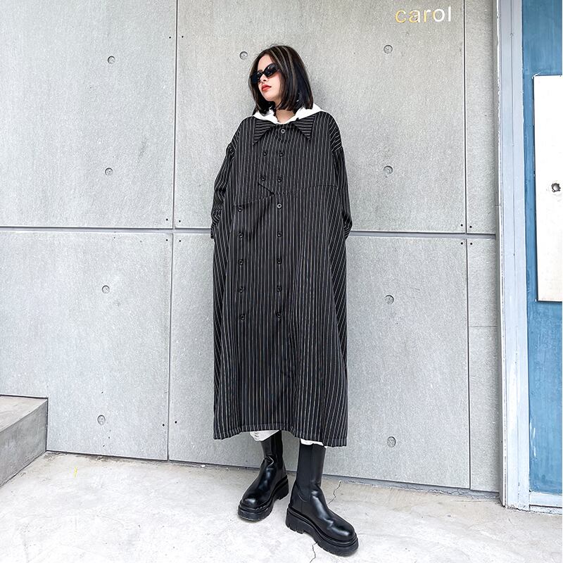 スタイルダブルブレストストライプスプリングジャケット 春物 ラブタオタオダレンハウス85189277824