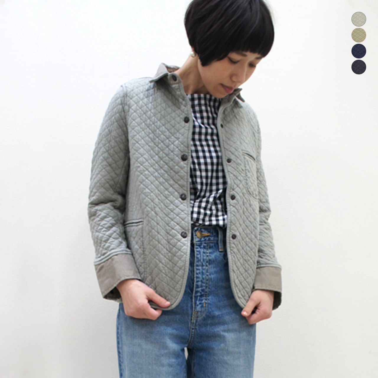 ARMEN キルティングジャケット フランス製ARMENキルティングジャケット  