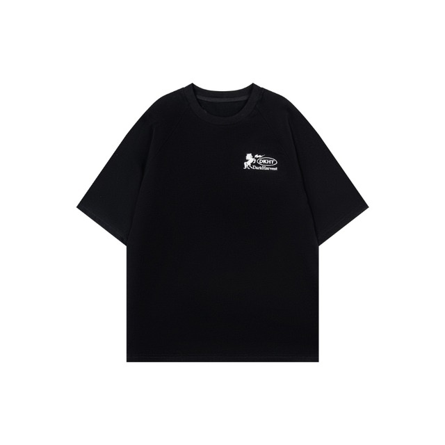 back logo color-block short-sleeved tee　バックロゴ切り替え半袖ティー　J1810