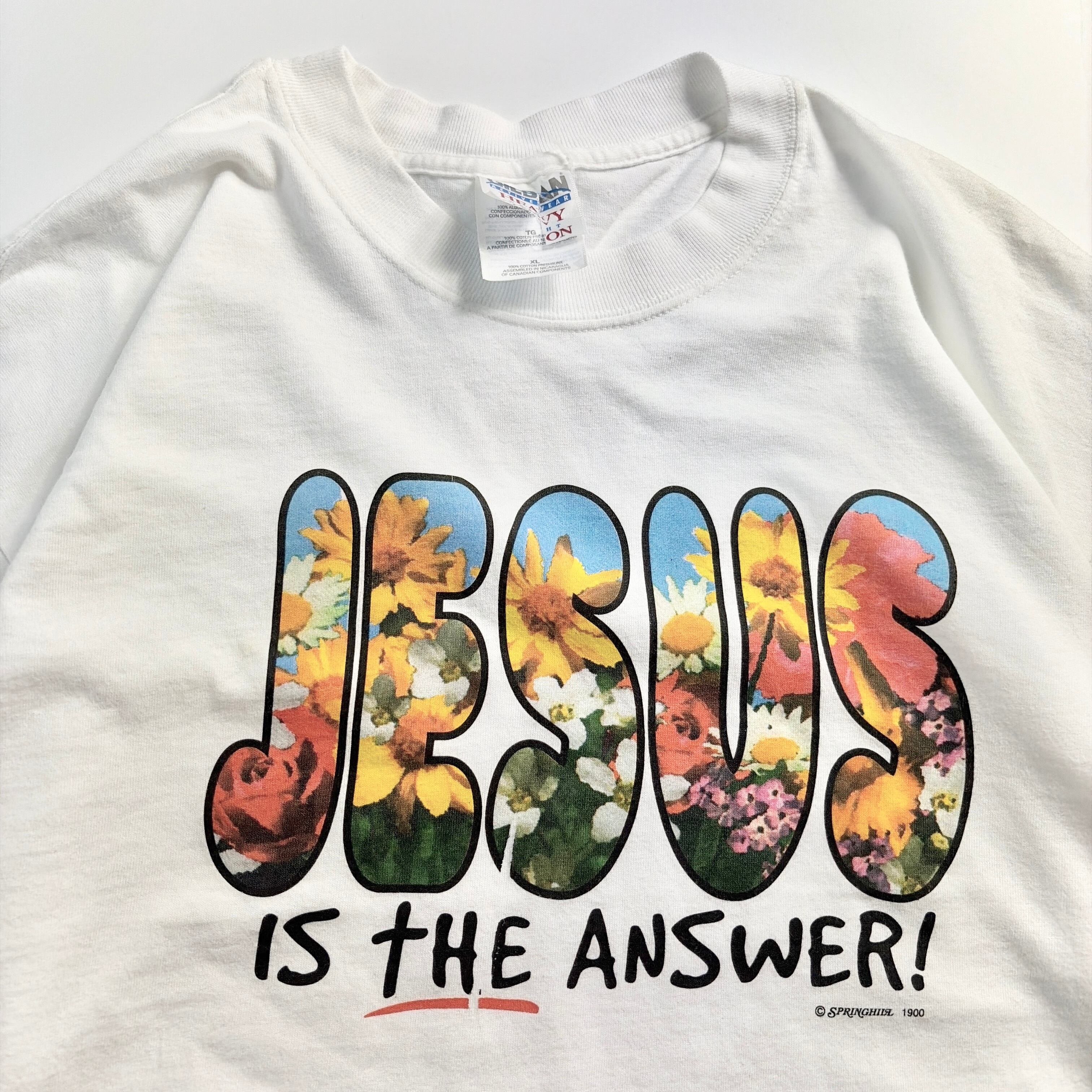 00s Jesus Is The Answer Tee