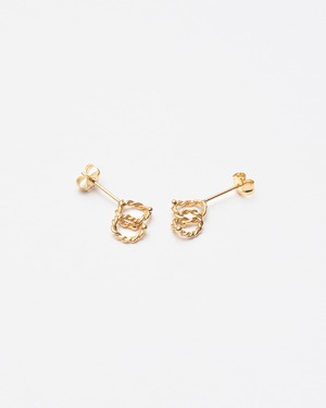 【受注生産】Ripples Post Earrings Medium