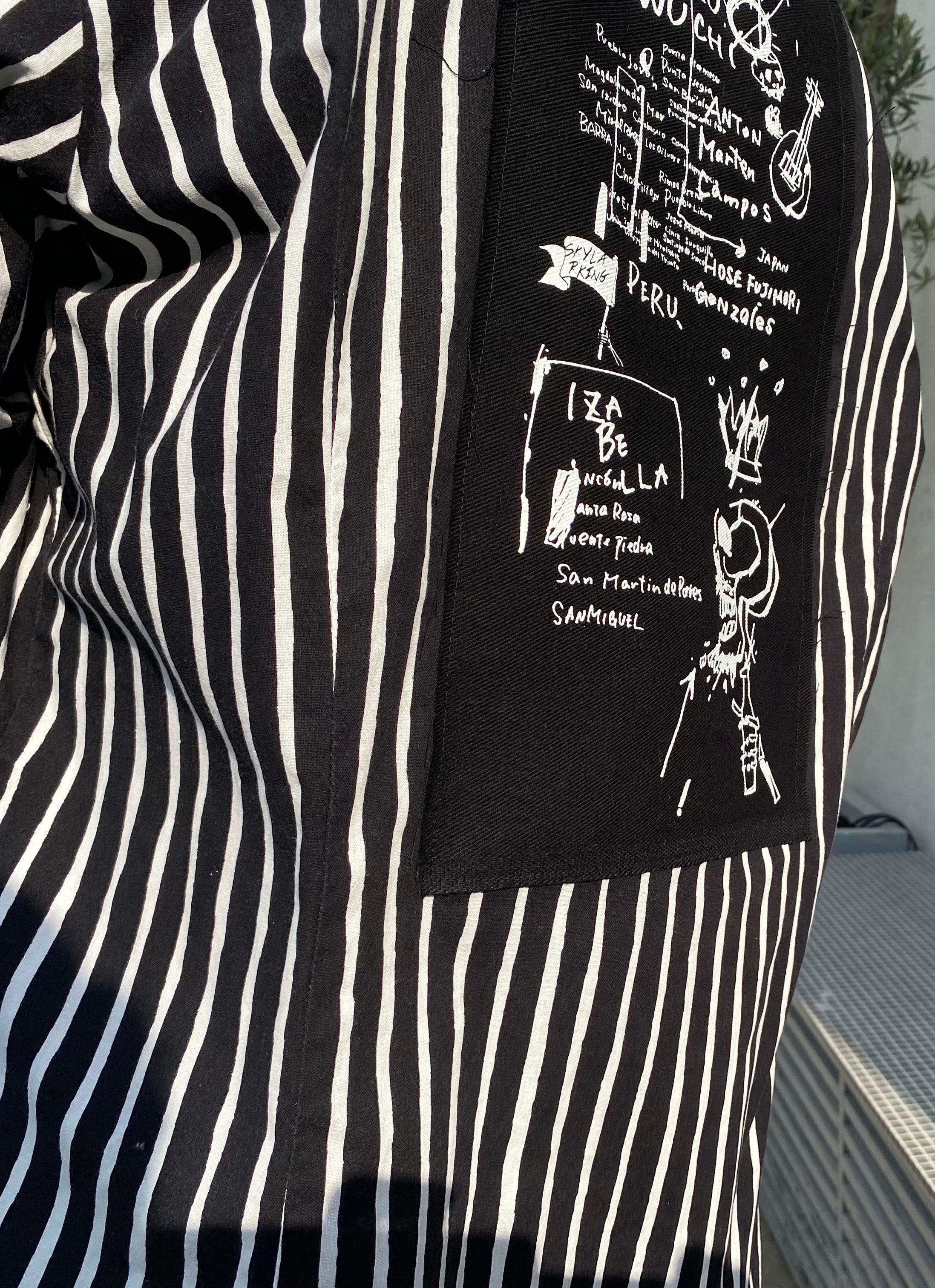 marimekko × CACUWUCHI リメイクストライプシャツ | ボヤージ