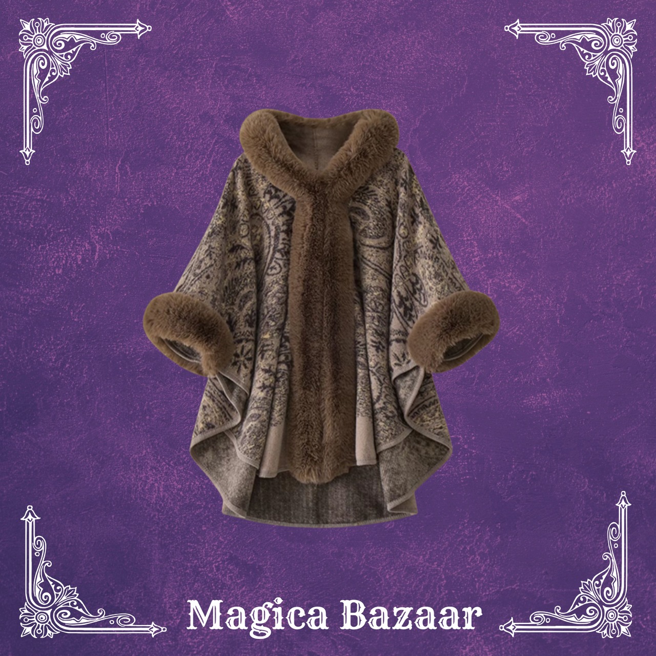 フォービドゥン・パワー　フードポンチョ　M25114