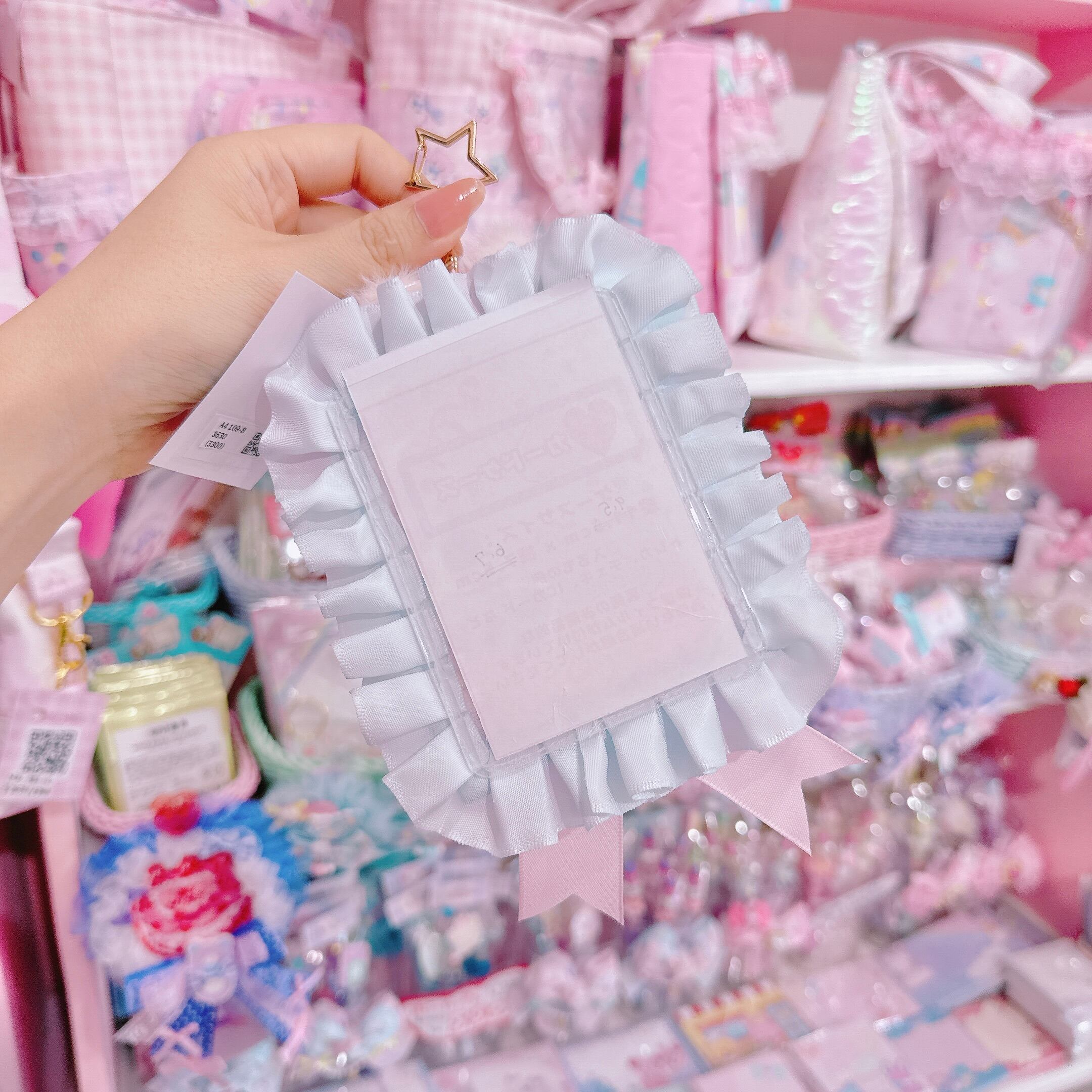 【A4】109-8ぬいぐるみ付きカードケースキーホルダー