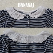 韓国子供服 / BANANA J / 26Autumn / プエラ 襟付きTシャツ / 秋服 / キッズ *XS~JS*