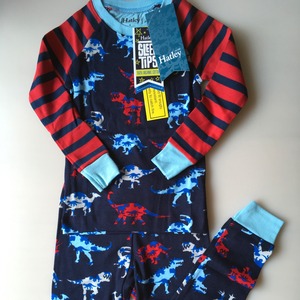 SALE　Hatley 　古代恐竜たち（OrganicCotton100%)Dinosaur Herd PJ Set　