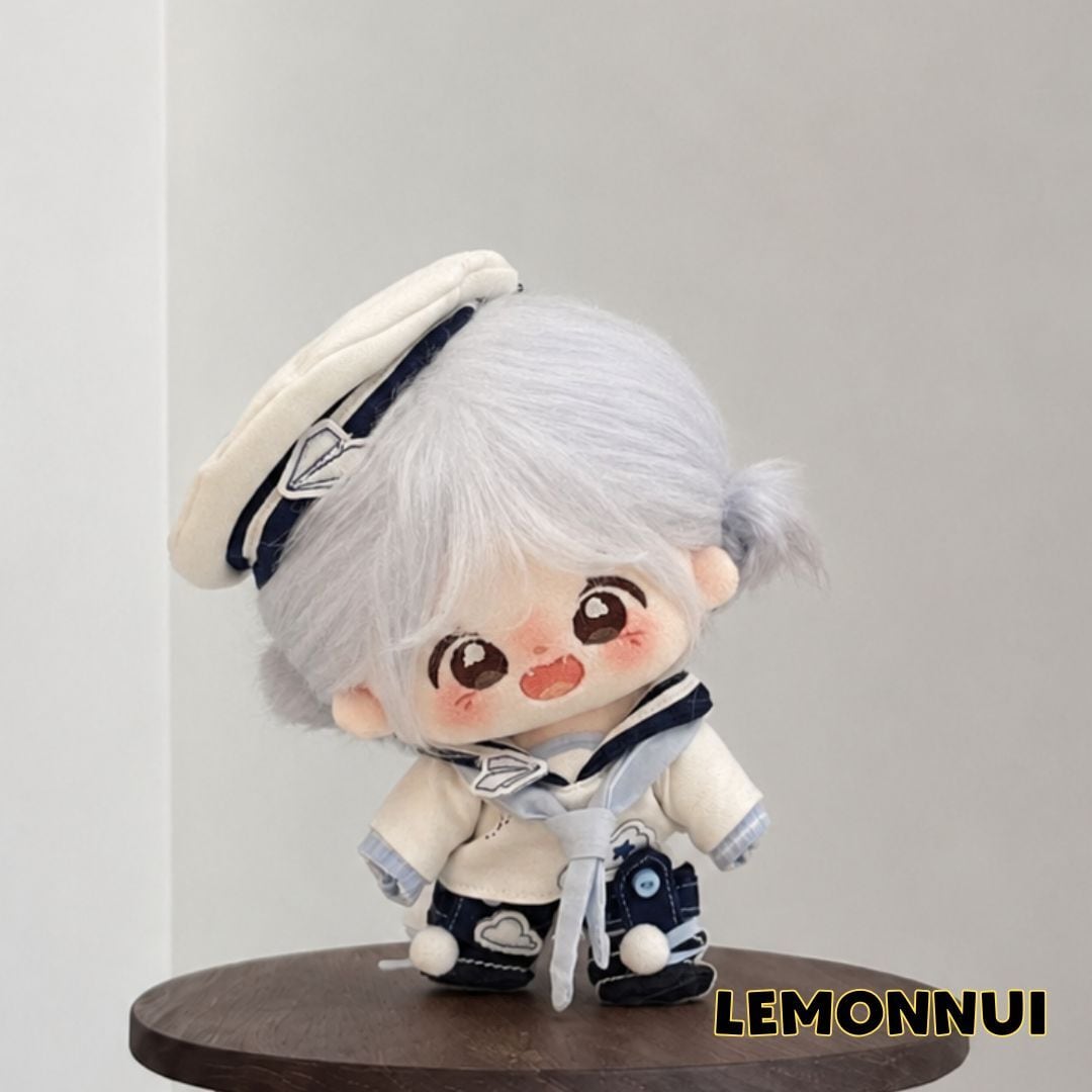 10cm ぬい服 12cm ぬい服 着せ替え 浮き輪付き セーラーマリン風 夏