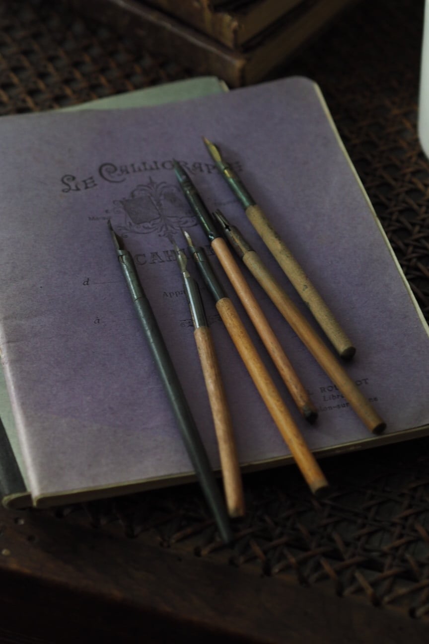 イギリス木製つけペン-antique dip pen | アンティーク.ヴィンテージ