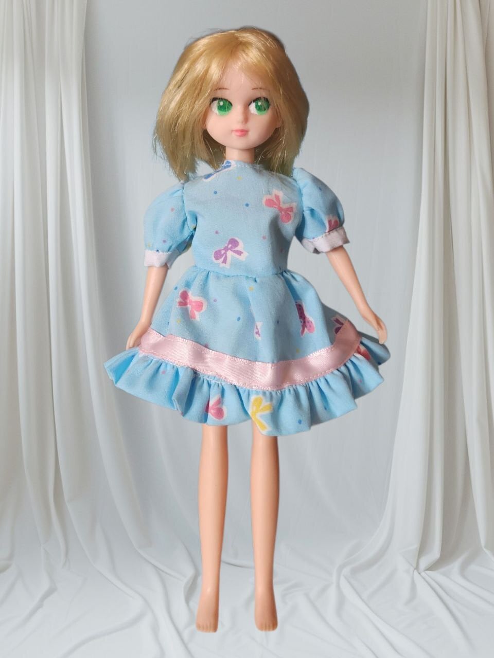 22㌢ドールサイズ服 （B330円：ノースリーブショート丈） 22㌢ドールサイズ服 （B330円：ノースリーブショート丈） 22㌢ドール